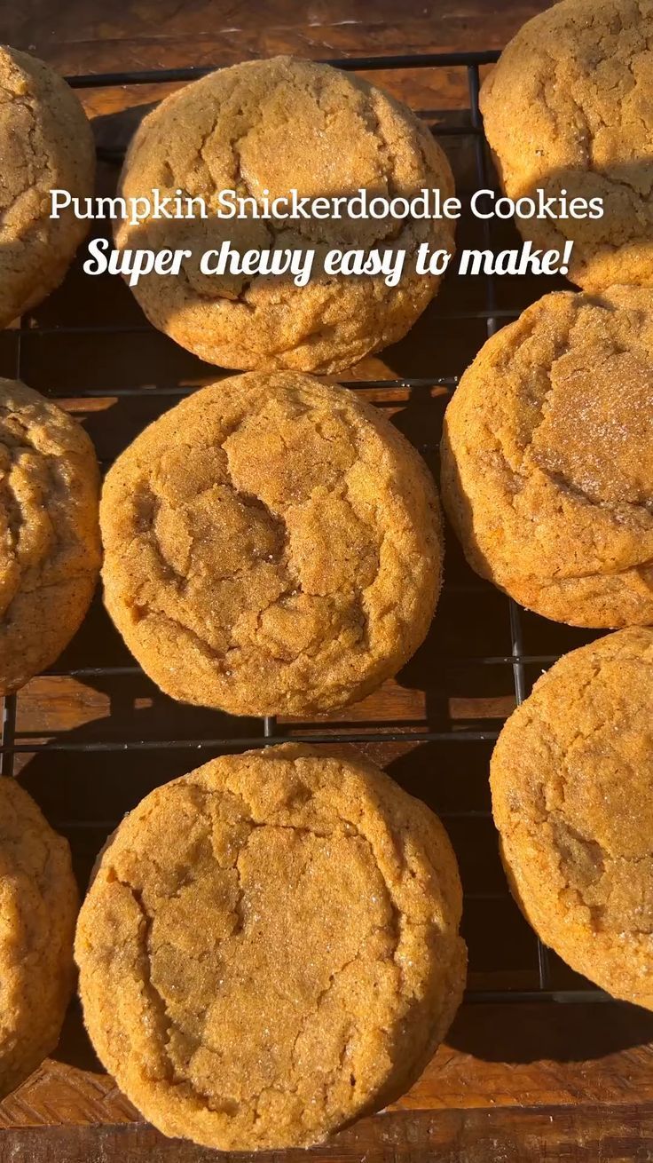 Pumpkin Snickerdoodles