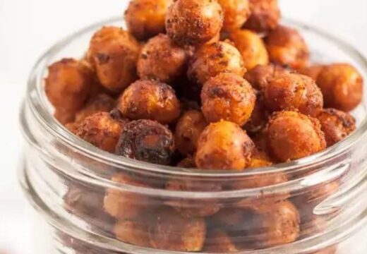 air fryer crispy chickpeas