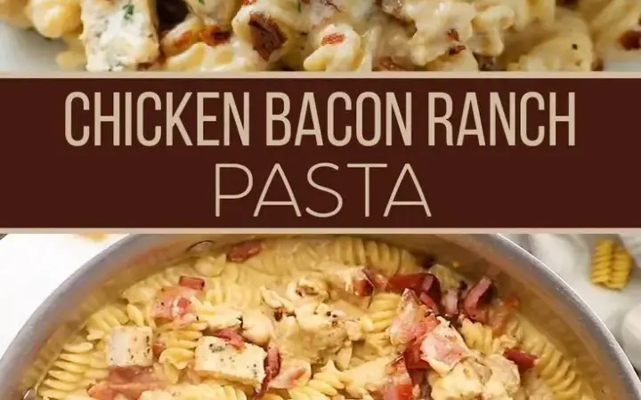 chicken bacon ranch pasta recipe