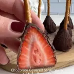 chocolate covered strawberry witch brooms