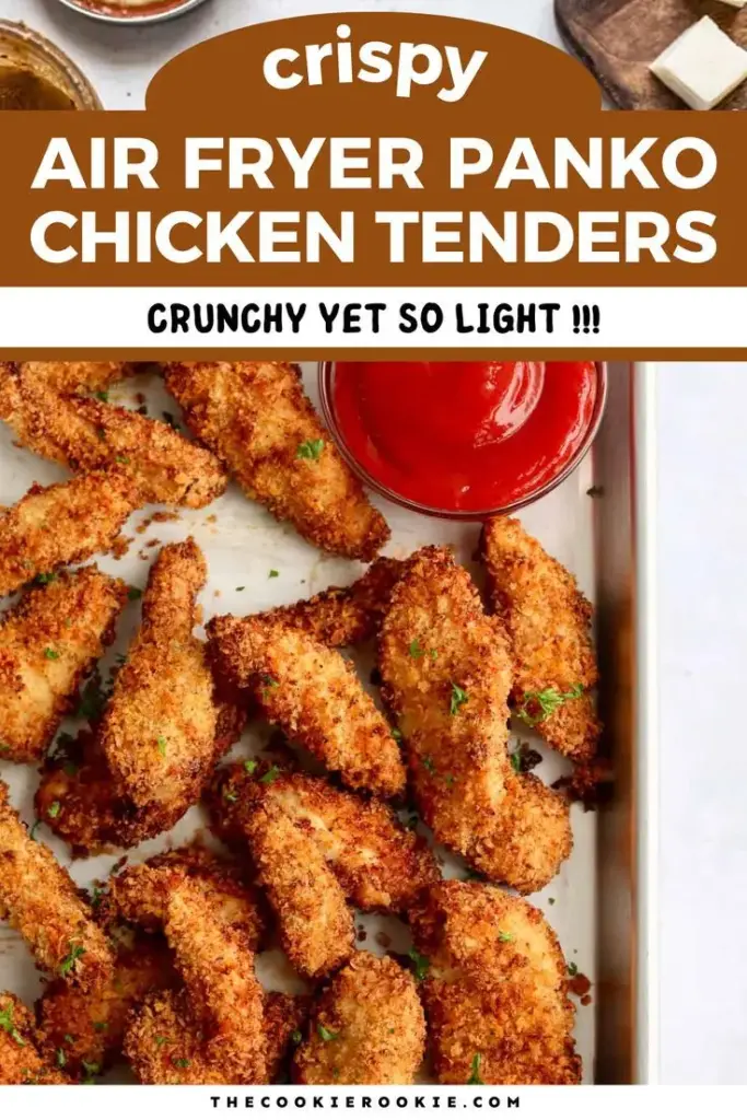 Crispy Air Fryer Panko Chicken Tenders – Easy 50-Minute