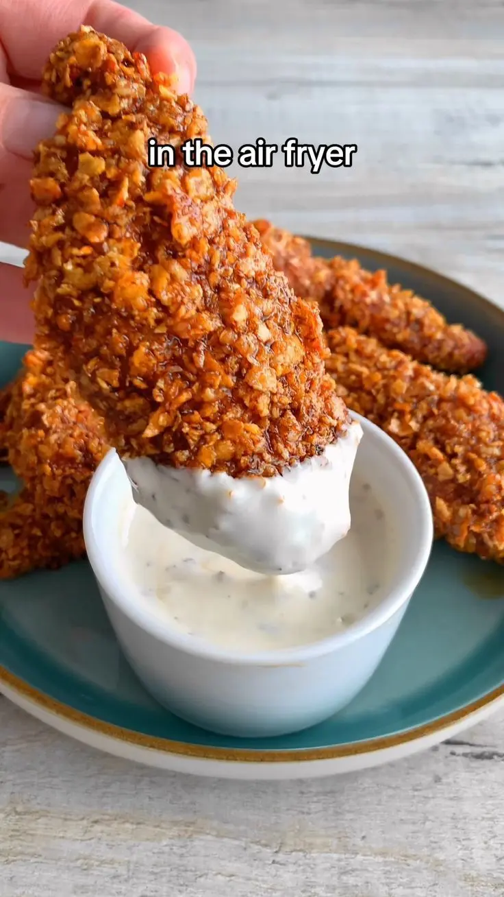 air fryer hot honey chicken tenders