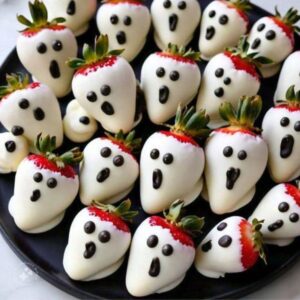 geistererdbeeren rezept halloween
