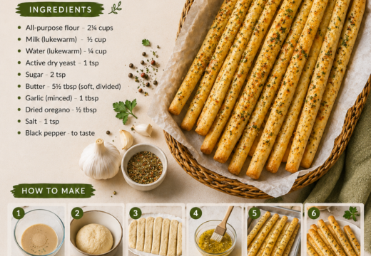 easy garlic bread sticks recipe