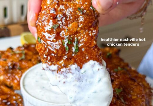 healthier nashville hot honey chicken tenders