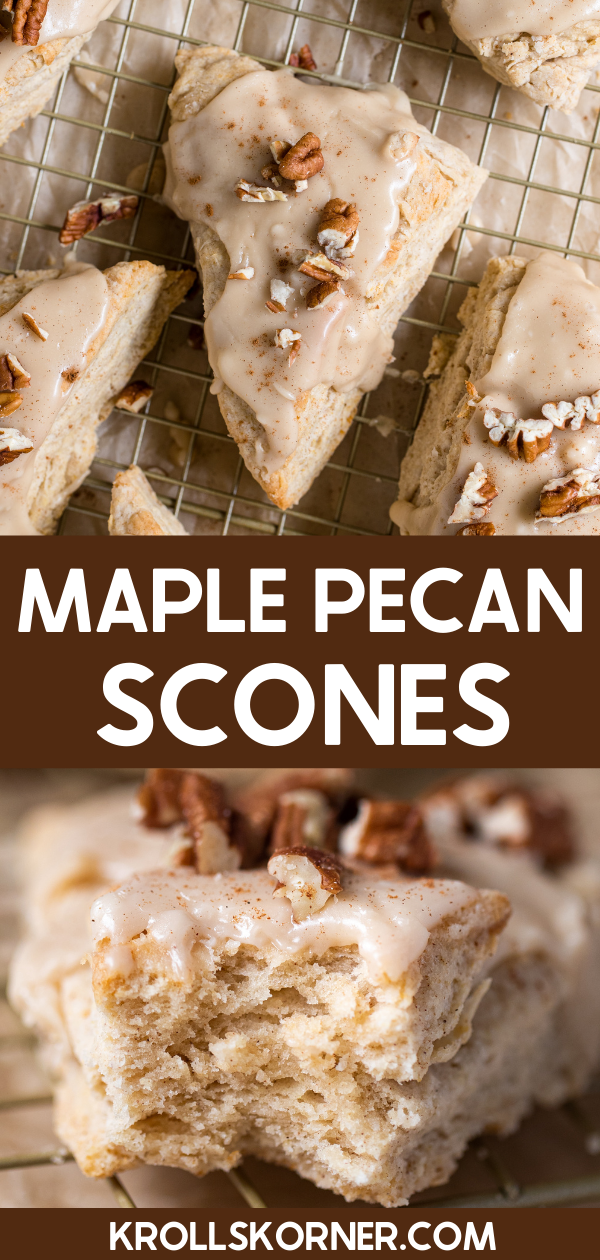 Maple Pecan Scones