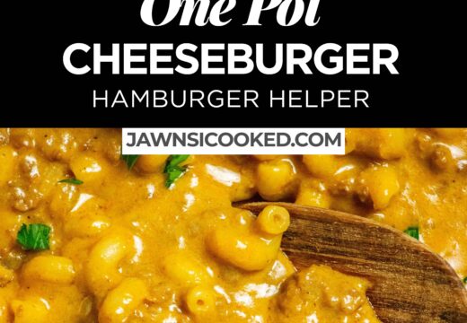 one pot homemade cheeseburger macaroni