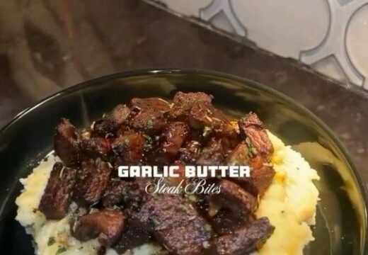 garlic butter steak bites