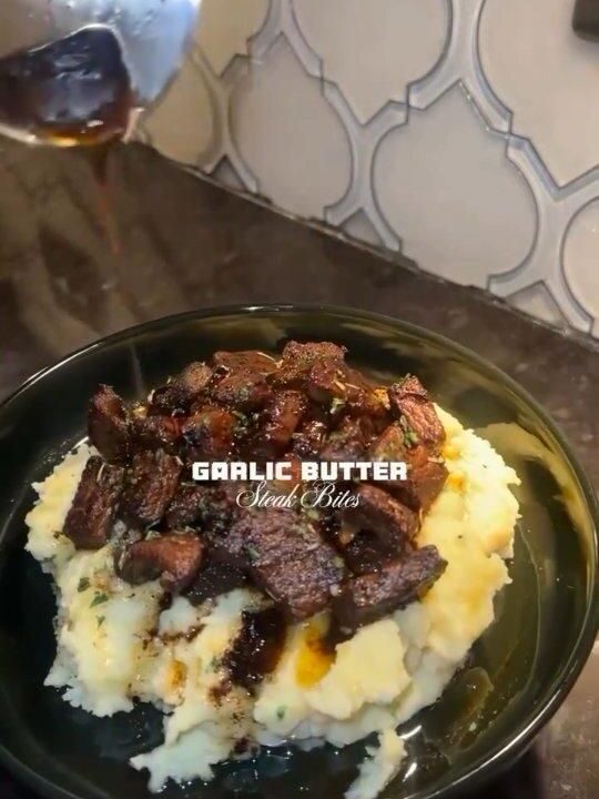 garlic butter steak bites