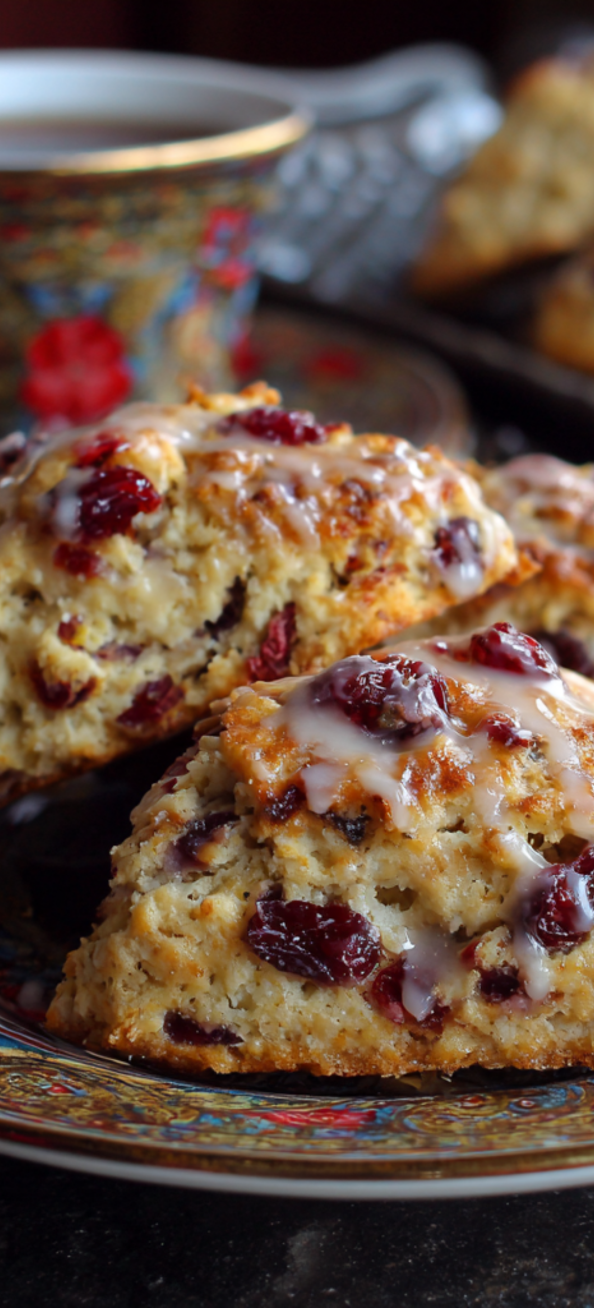 Easy Cranberry Orange Scones