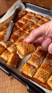 ham and cheese puff pastry rolls