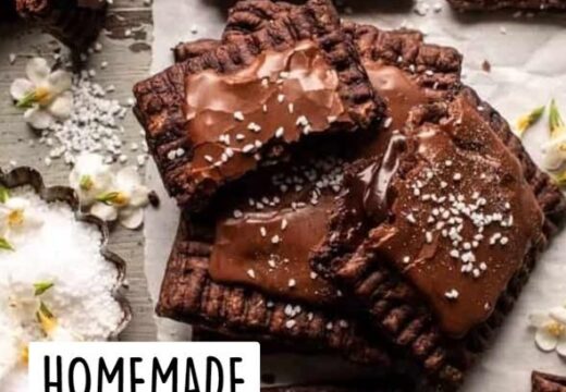 homemade chocolate fudge pop-tarts
