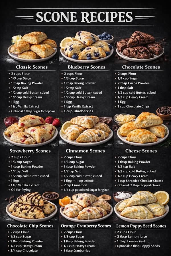 Blackboard Scone Recipes: Classic Buttermilk Scones