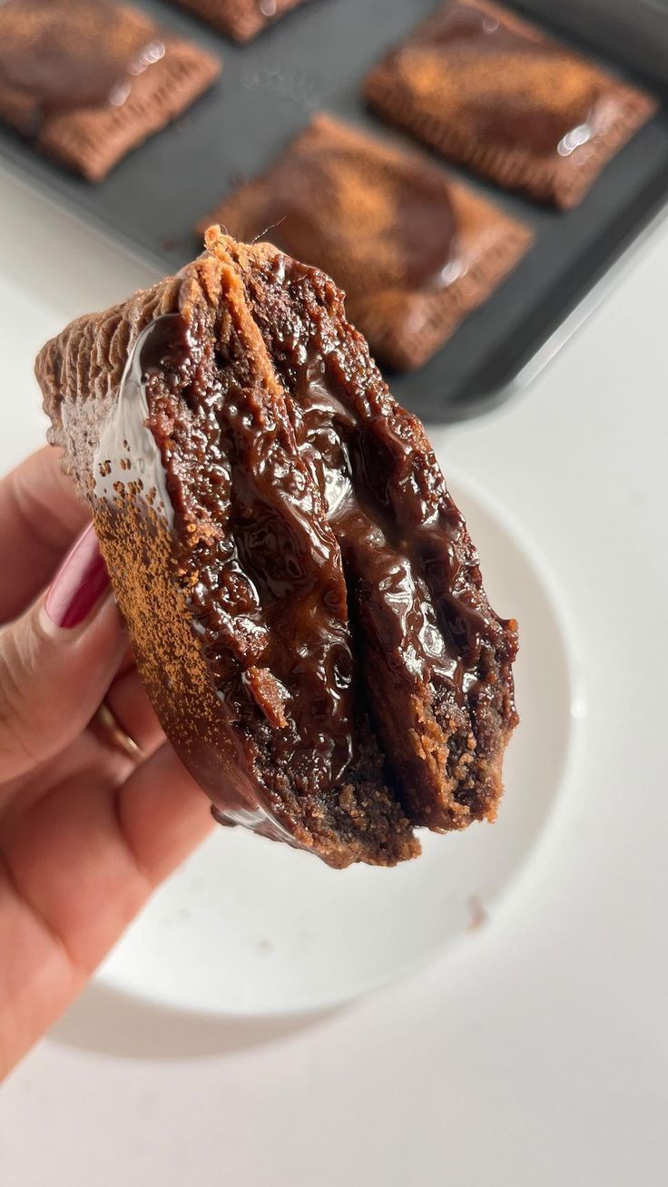 Decadent Chocolate Fudge Pop Tarts