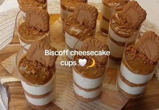 biscoff cheesecake cups