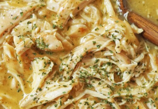 slow cooker chicken and gravy