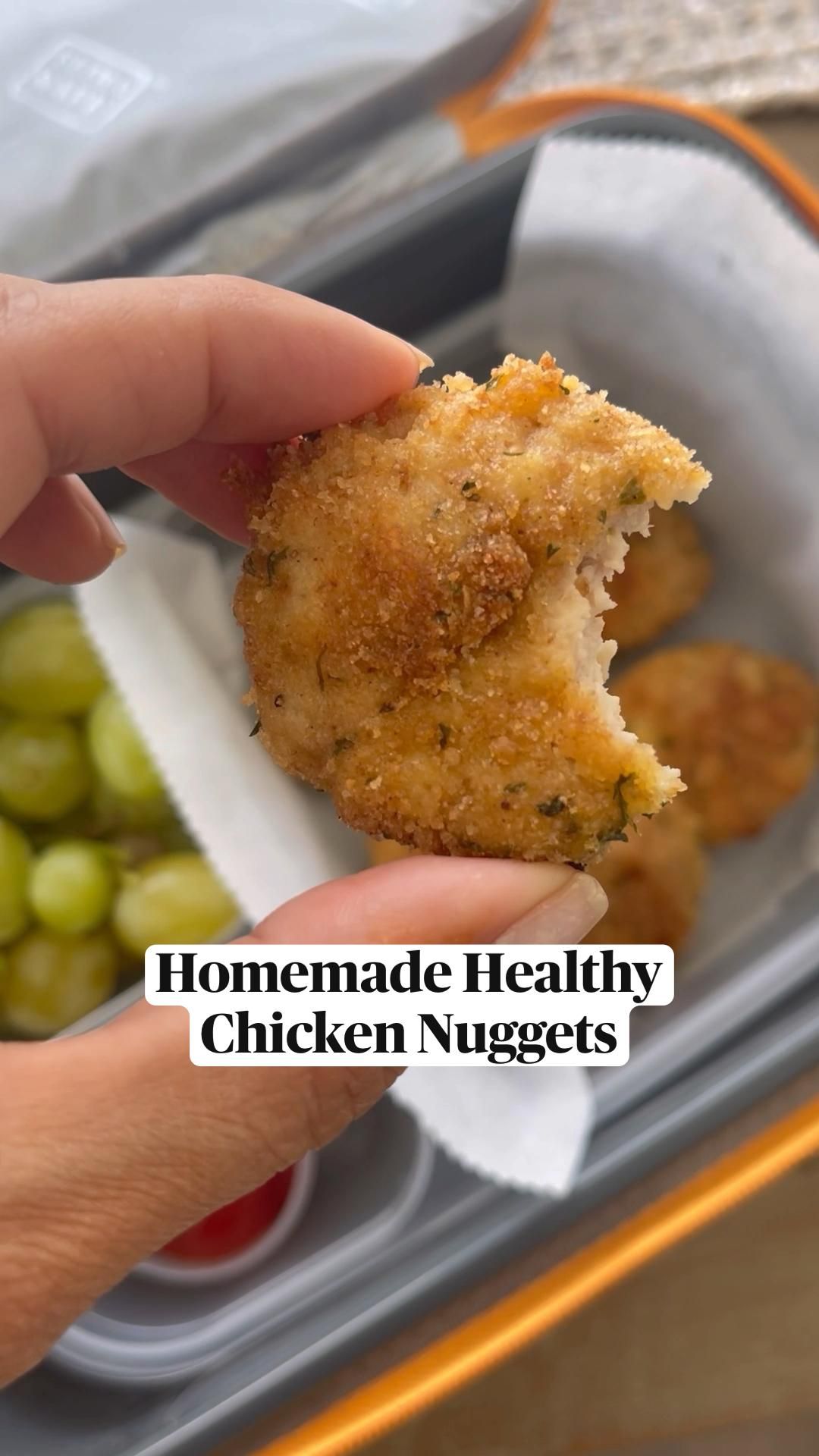Homemade Healthy Chicken Nuggets (with Hidden Veggies)