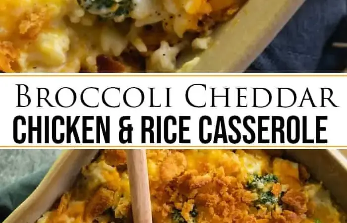 broccoli cheddar chicken and rice casserole