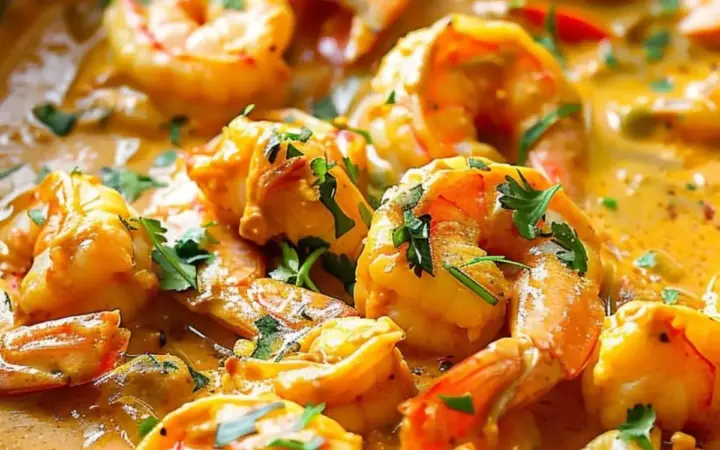 easy thai coconut shrimp curry