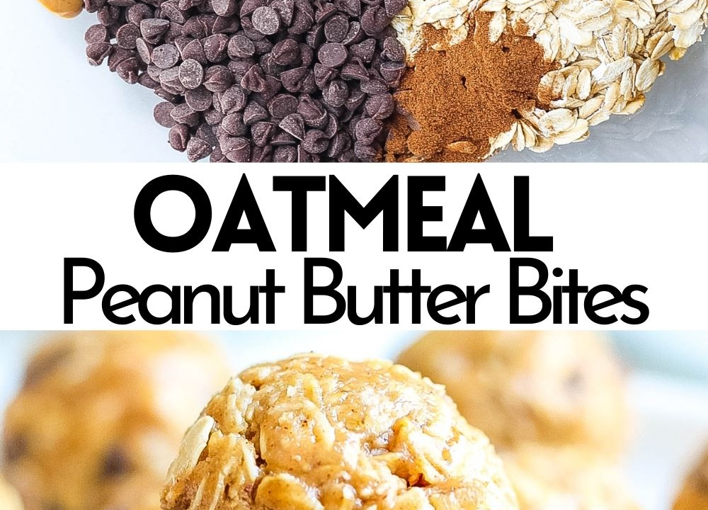 no-bake oatmeal peanut butter energy bites