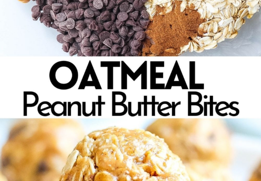 no-bake oatmeal peanut butter energy bites