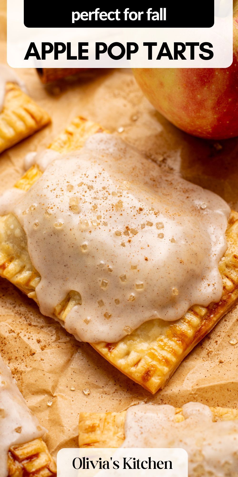 Apple Pop Tarts - Olivia's Kitchen