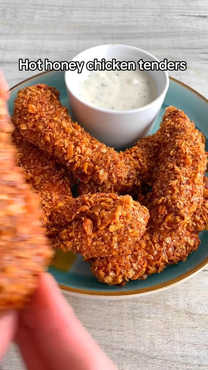 Crispy Perfection: Hot Honey Chicken Tenders in the Air Fryer