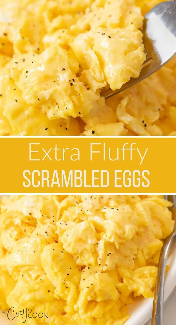 Extra Fluffy Scrambled Eggs
