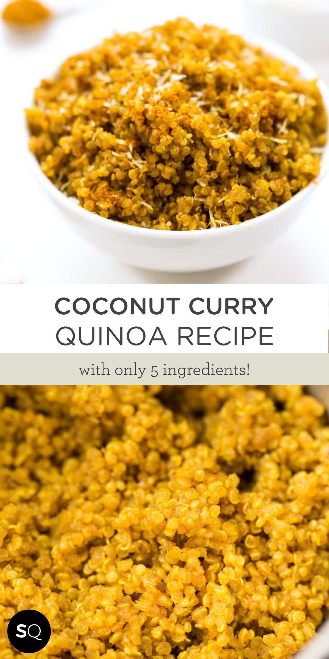 5-Ingredient Coconut Curry Quinoa
