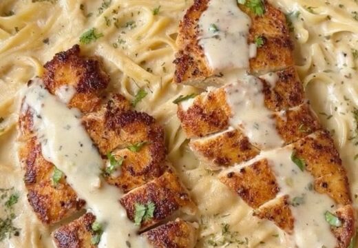 creamy garlic chicken fettuccine recipe