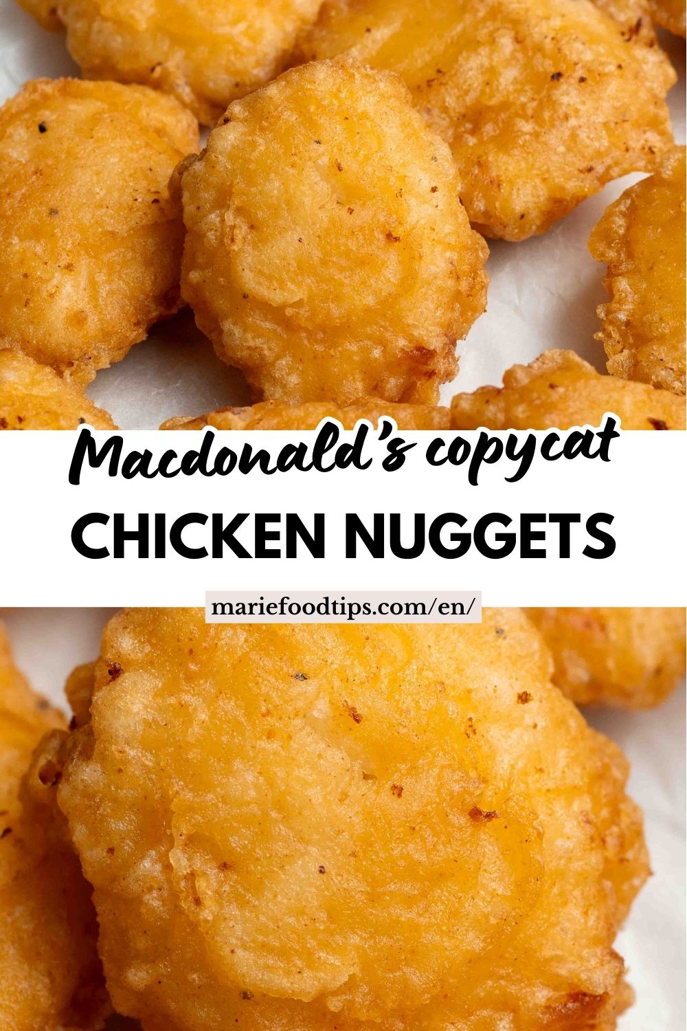McDonald's Copycat Chicken Nuggets (Crispy, Easy & Homemade)