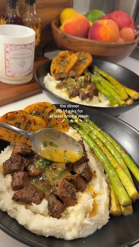 garlic butter steak bites recipe