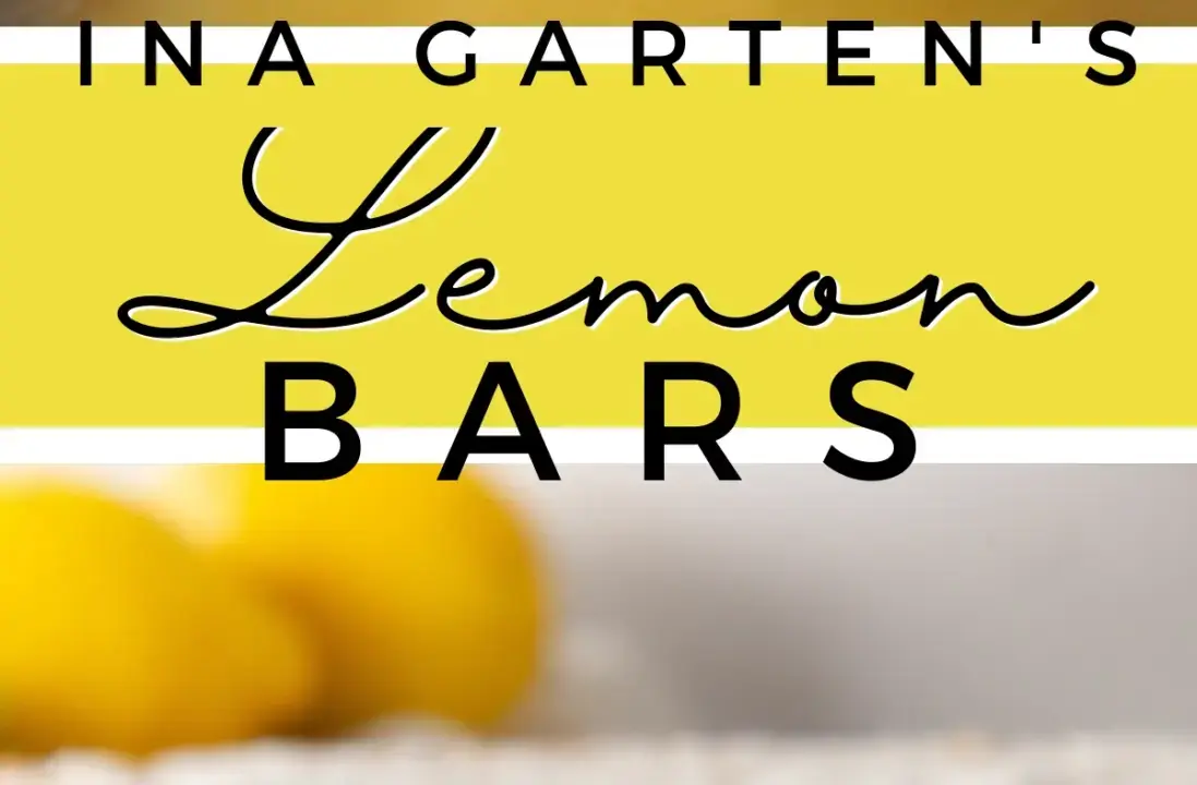 ina garten lemon bars recipe