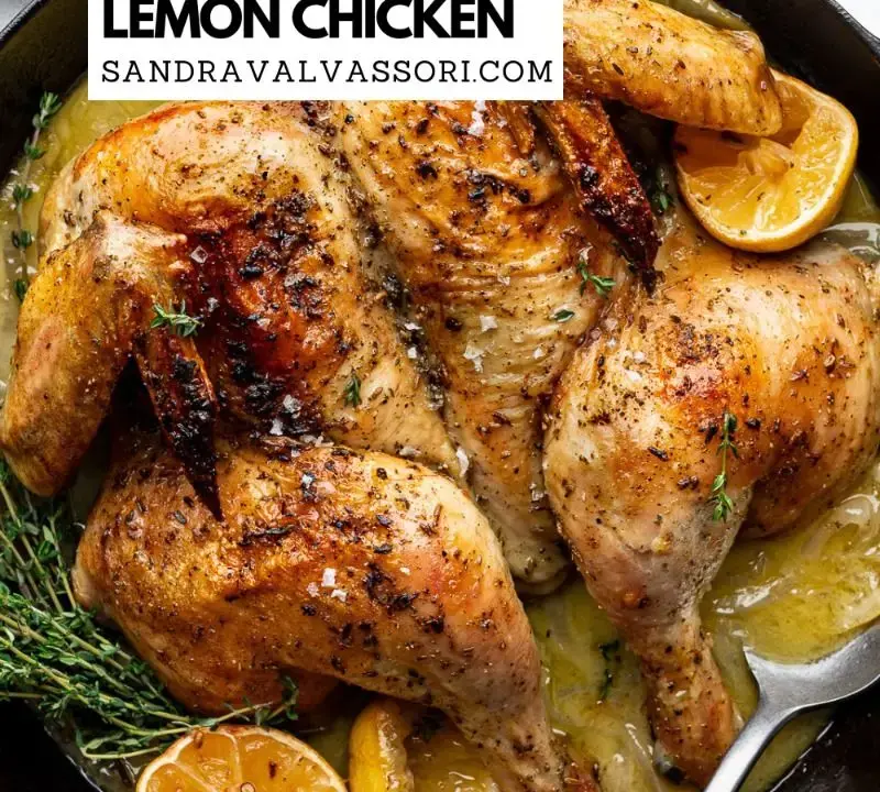 ina garten skillet roasted lemon chicken