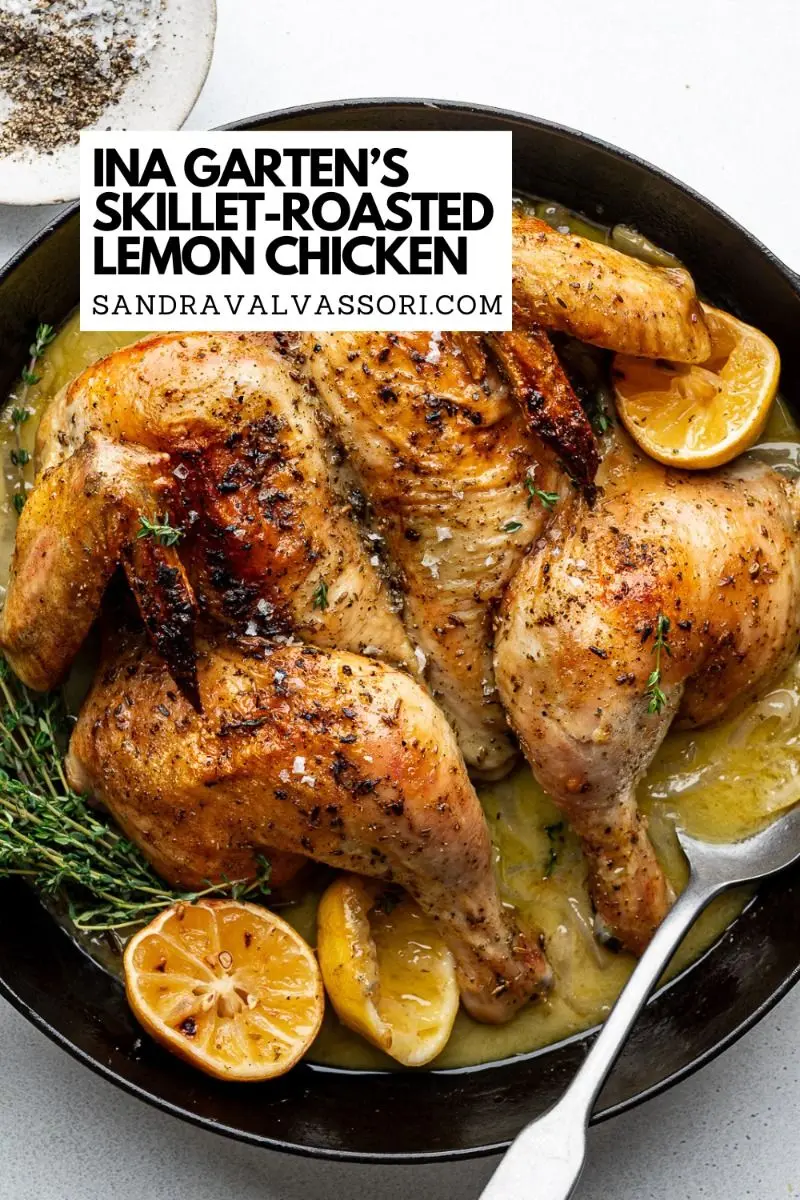 Ina Garten's Skillet-Roasted Lemon Chicken
