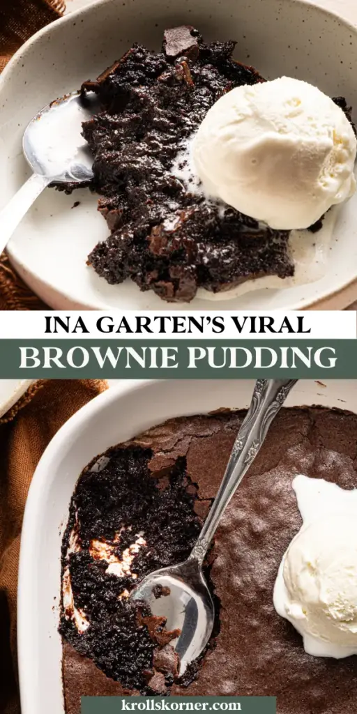 Ina Garten’s Viral Brownie Pudding – Easy Small Batch