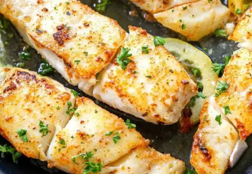 pan seared halibut recipe
