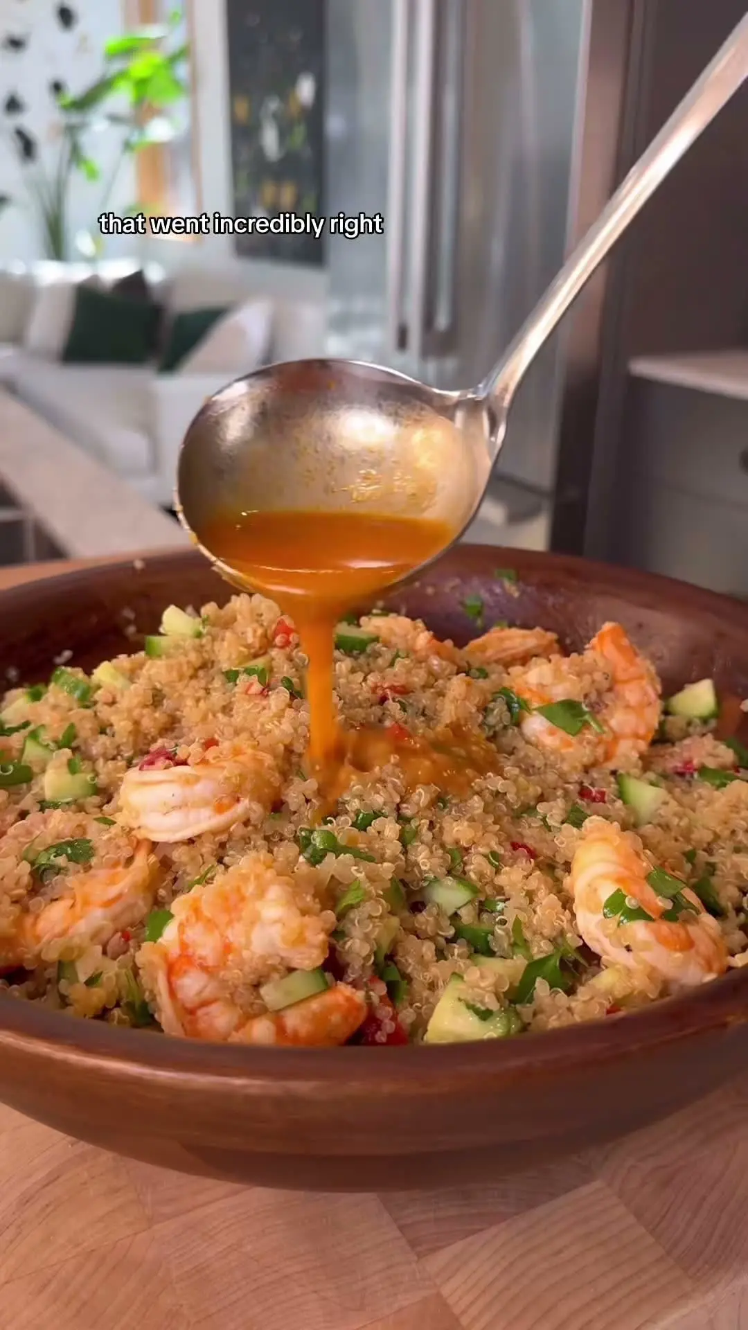 roasted pepper shrimp quinoa